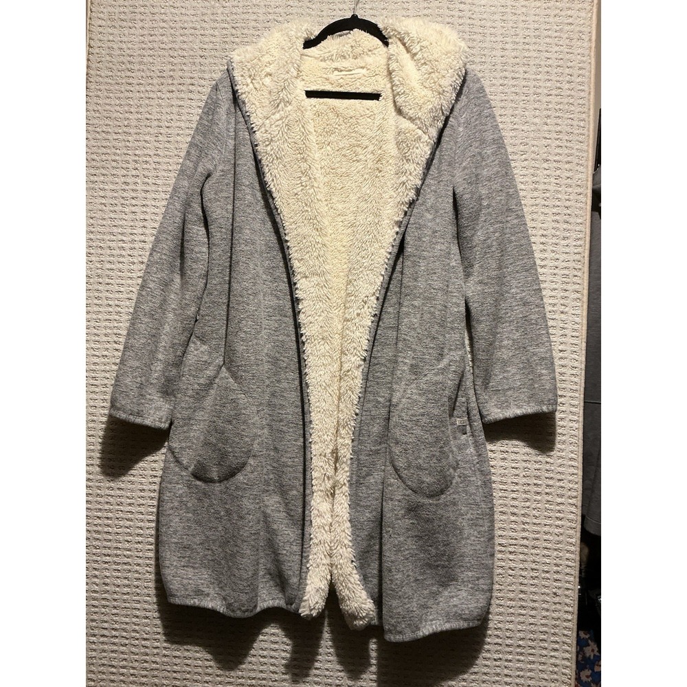Ugg Sherpa Limed Cardigan Coat 1103683 Large